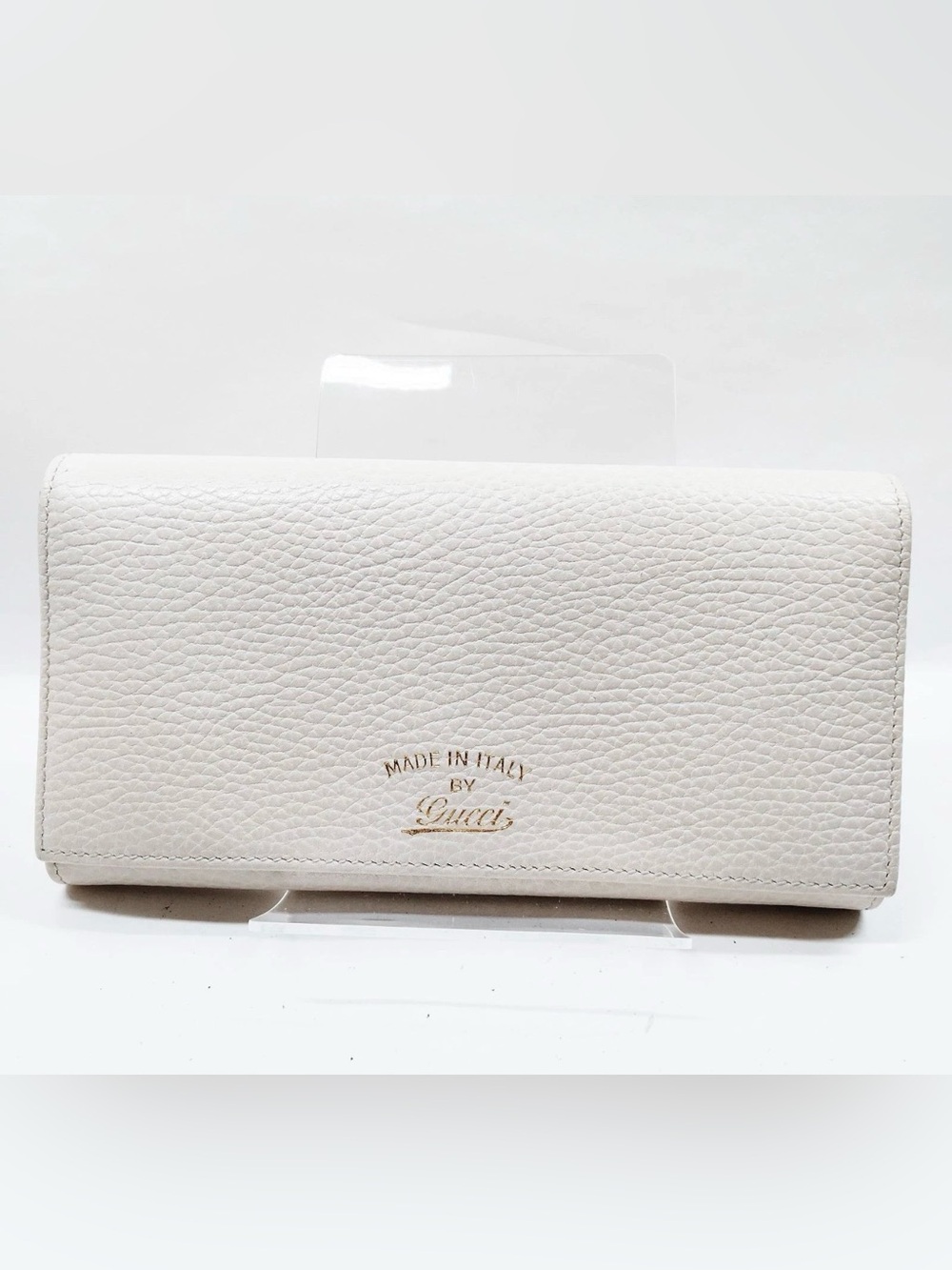 NWOT LIMITED EDITION GUCCI SWING “MADE IN ITALY” CONTINENTAL WALLET